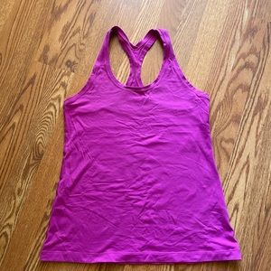 Lululemon Cool Racerback II Deep Fuschia